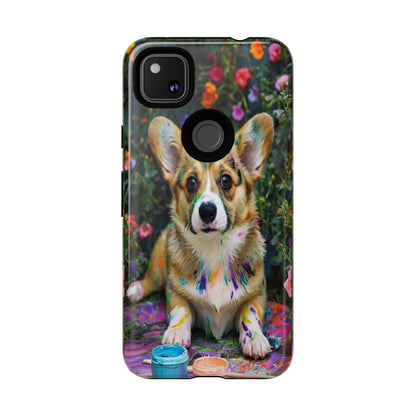 "Paint It Corgi" Mobile Phone Case