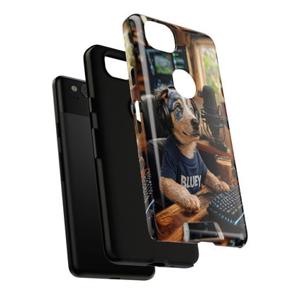 "Blue Heeler - a Tribute to Bluey" Mobile Phone Case