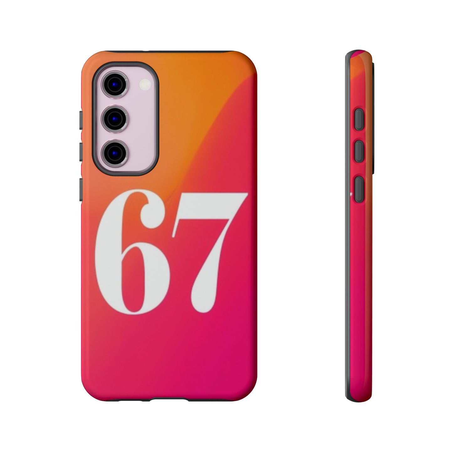 "67" Mobile Phone Case