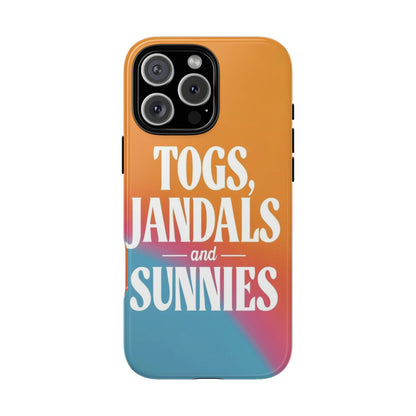 "Togs, Jandals and Sunnies" Mobile Phone Case
