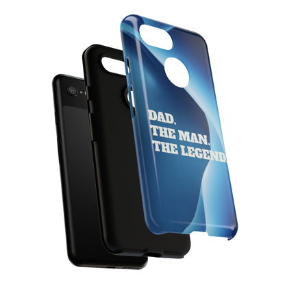 "Dad.  The Man.  The Legend" Mobile Phone Case (red)