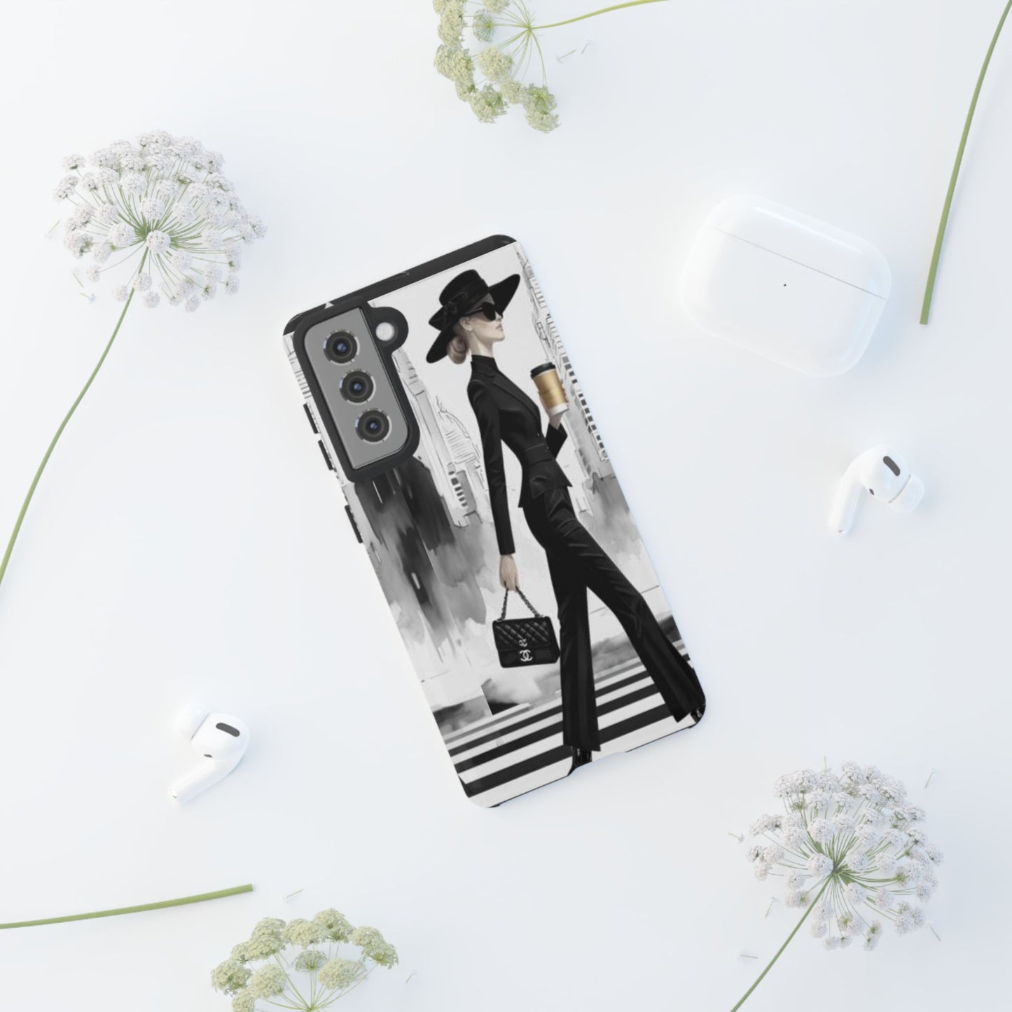 "Chic City Stroll" Mobile Phone Case