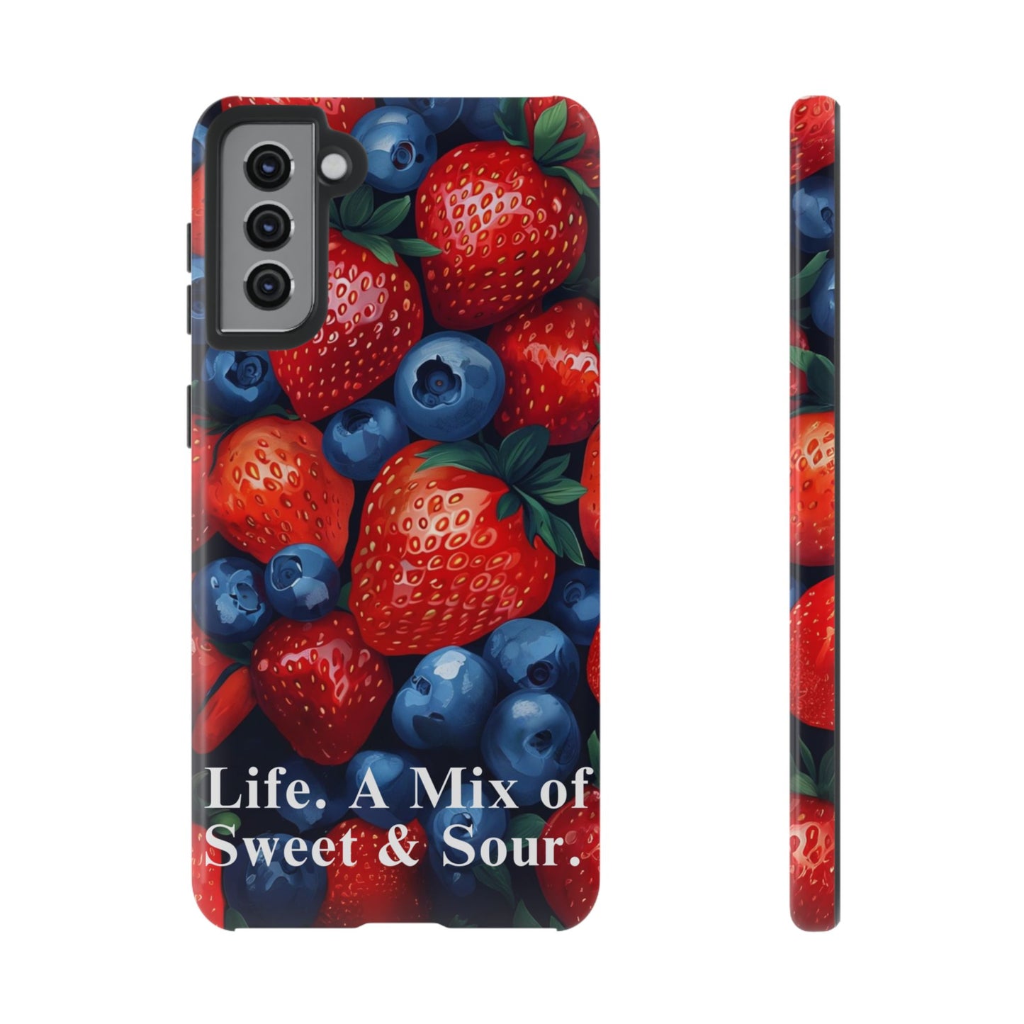 "Life. A Mix of Sweet and Sour" Mobile Phone Case