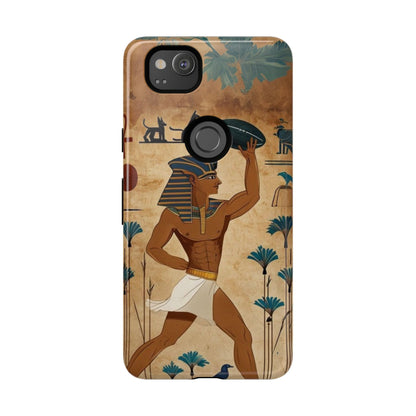 "Tutankhaman Takes the Pass" Mobile Phone Case