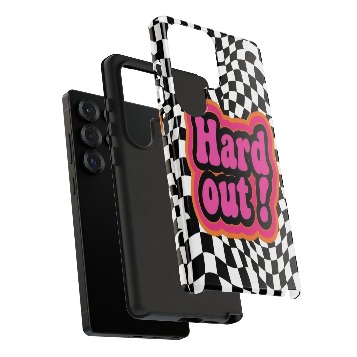 "Hard Out" Mobile Phone Case (pink)