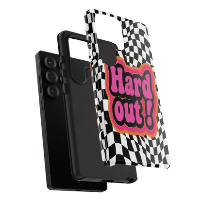 "Hard Out" Mobile Phone Case (pink)