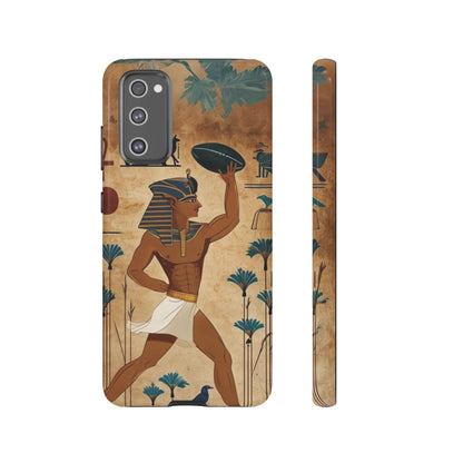 "Tutankhaman Takes the Pass" Mobile Phone Case