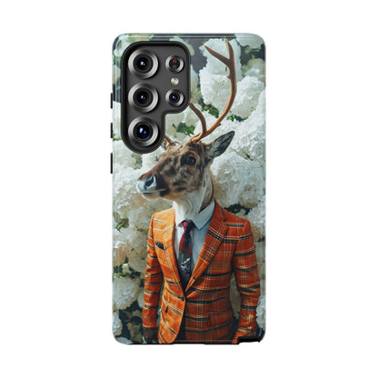 "The Stag" Mobile Phone Case (orange)