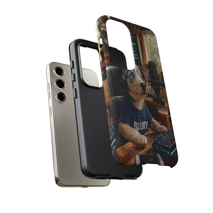 "Blue Heeler - a Tribute to Bluey" Mobile Phone Case