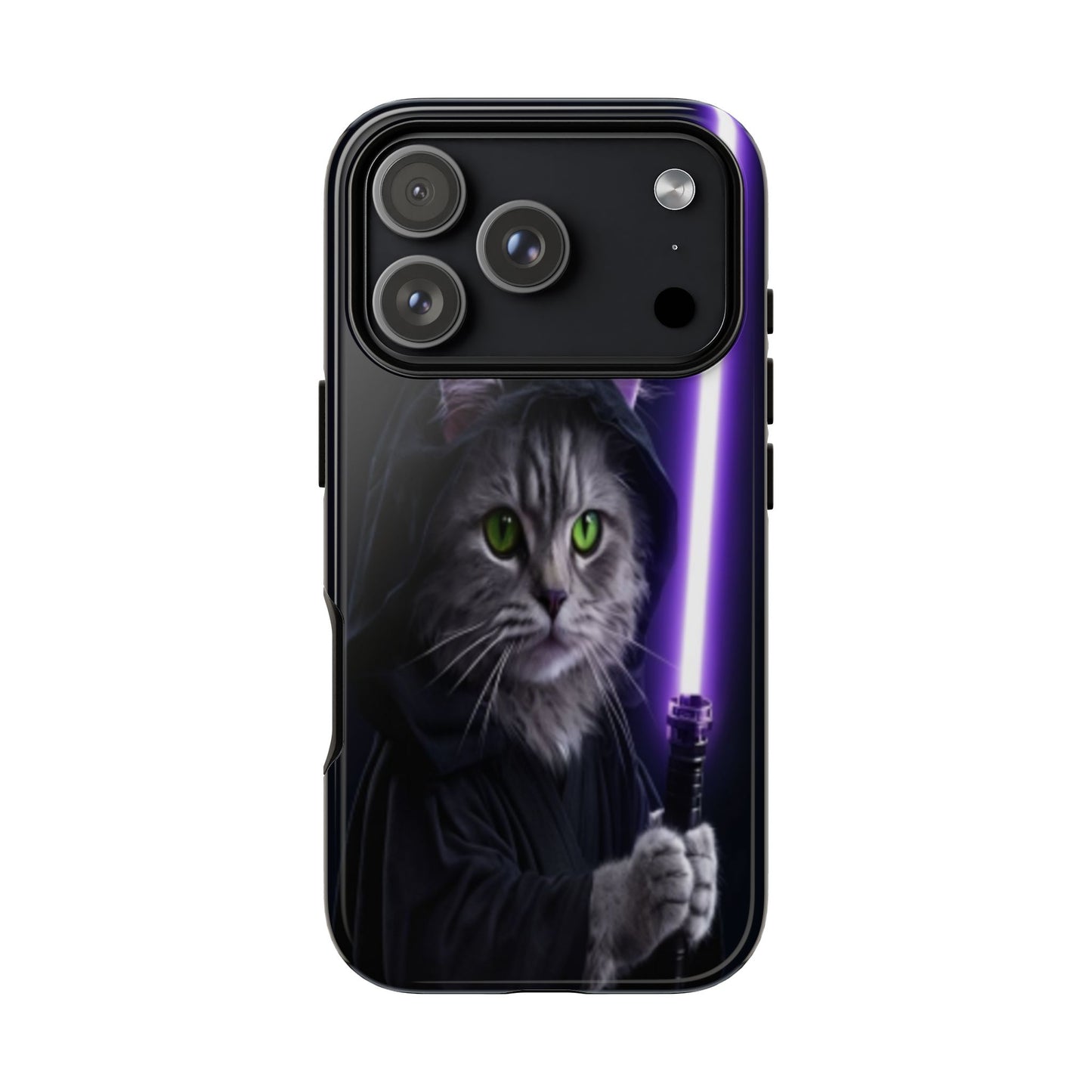 "Jedi Whisker" Mobile Phone Case (purple)