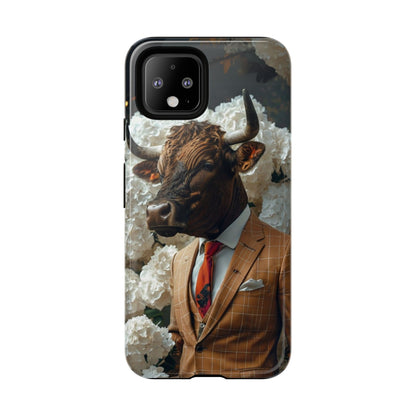 "The Genteel Bull" Mobile Phone Case