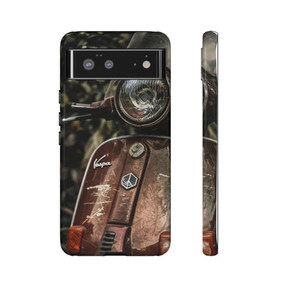"Vespa. Old Soul, Full Tank" Mobile Phone Case