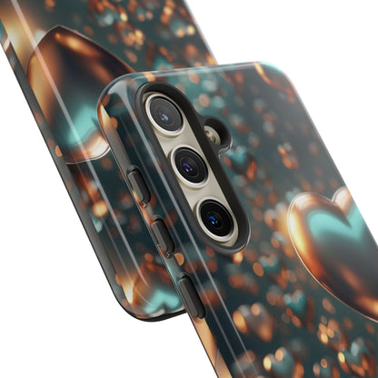 "Hearts on Repeat" Mobile Phone Case