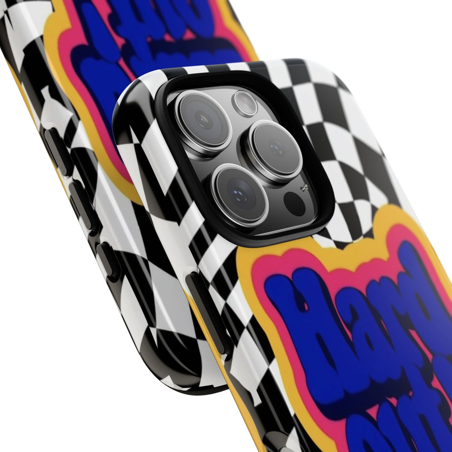 "Hard Out" Mobile Phone Case (blue)