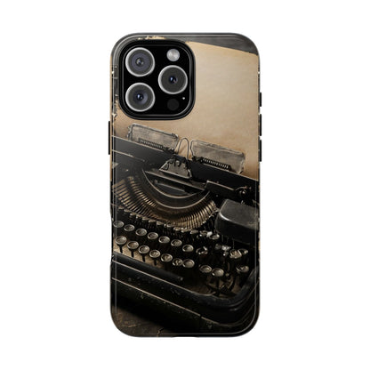 "Fade in. A Writer at the Cusp of Genius" Mobile Phone Case