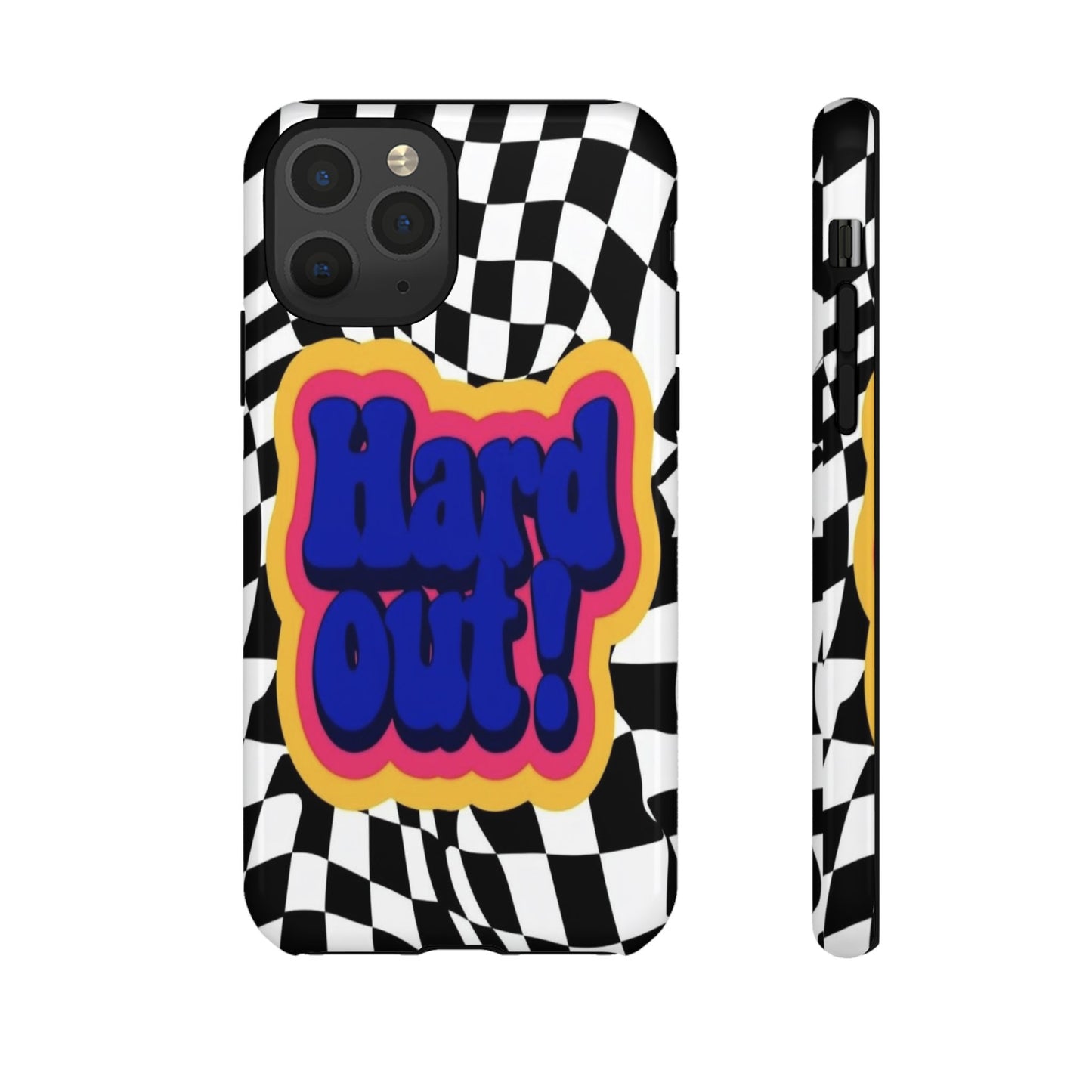 "Hard Out" Mobile Phone Case (blue)