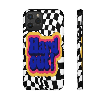 "Hard Out" Mobile Phone Case (blue)