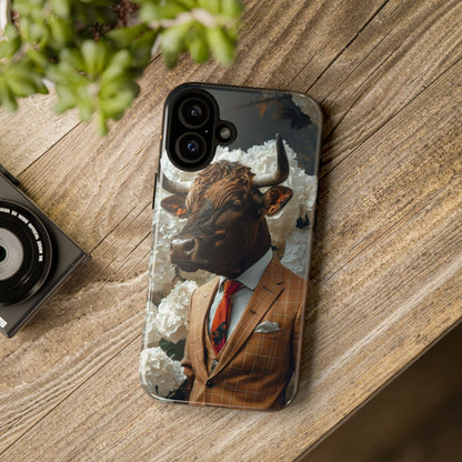"The Genteel Bull" Mobile Phone Case