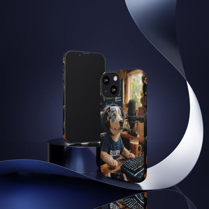 "Blue Heeler - a Tribute to Bluey" Mobile Phone Case
