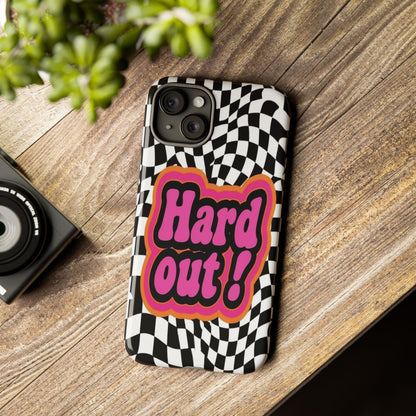 "Hard Out" Mobile Phone Case (pink)