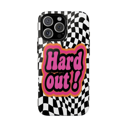"Hard Out" Mobile Phone Case (pink)