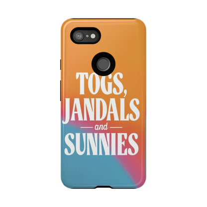 "Togs, Jandals and Sunnies" Mobile Phone Case