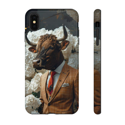 "The Genteel Bull" Mobile Phone Case