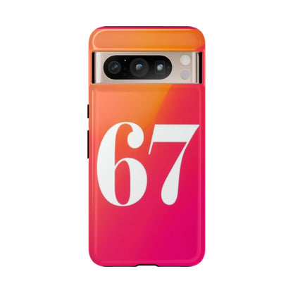 "67" Mobile Phone Case