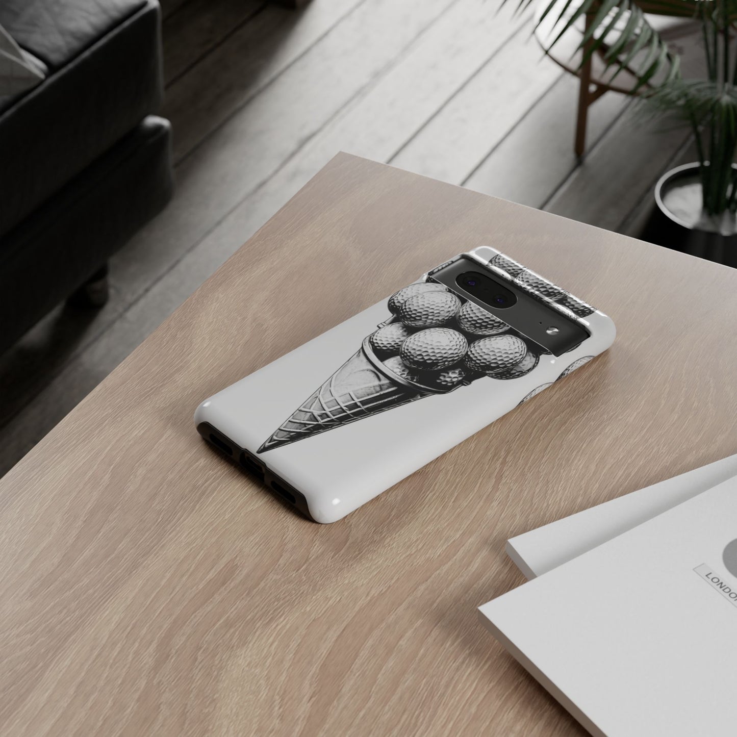 "Scoop and Score" Mobile Phone Case (golf edition)