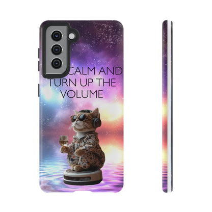 "Keep calm and turn up the Volume" Mobile Phone Case (mix)