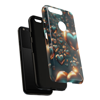 "Hearts on Repeat" Mobile Phone Case