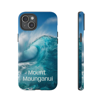 "Mount Maunganui" Mobile Phone Case (green)