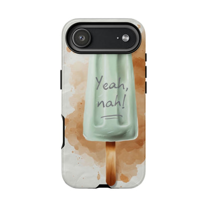 "Yeah, nah! Iceblock" Mobile Phone Case