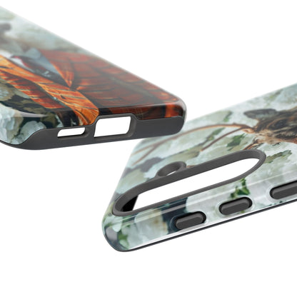 "The Stag" Mobile Phone Case (orange)