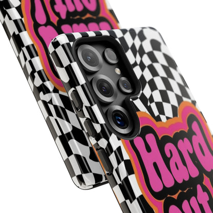 "Hard Out" Mobile Phone Case (pink)