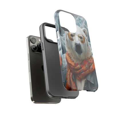 "Urban Zen Polar Bear" Mobile Phone Case