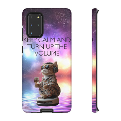 "Keep calm and turn up the Volume" Mobile Phone Case (mix)