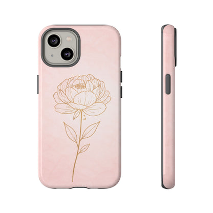 "Blush Peony" Mobile Phone Case