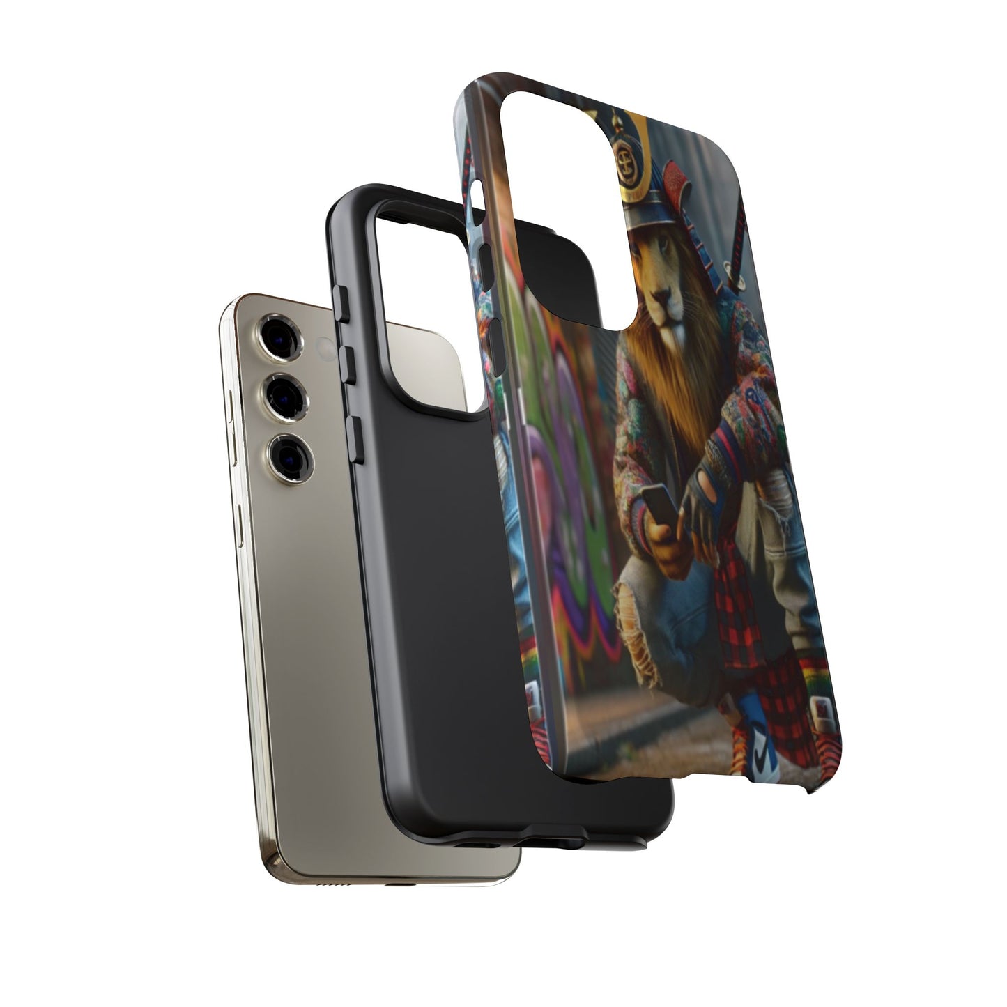 "King of the Concrete Jungle" Mobile Phone Case