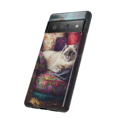 "Purr-sian Productivity" Mobile Phone Case