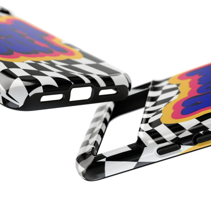 "Hard Out" Mobile Phone Case (blue)