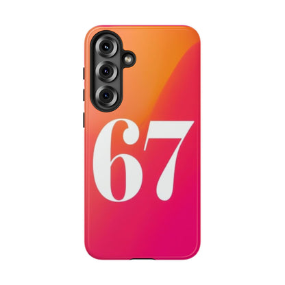 "67" Mobile Phone Case