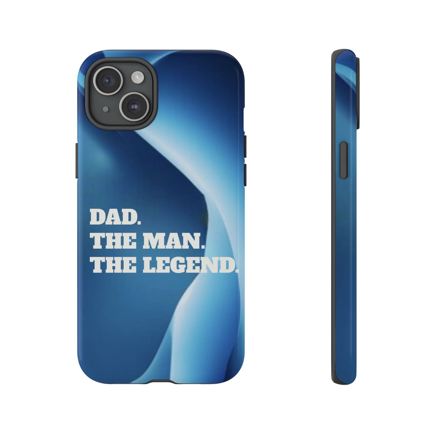 "Dad.  The Man.  The Legend" Mobile Phone Case (blue)
