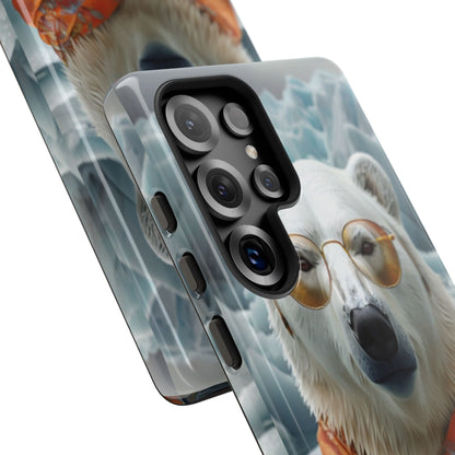 "Urban Zen Polar Bear" Mobile Phone Case
