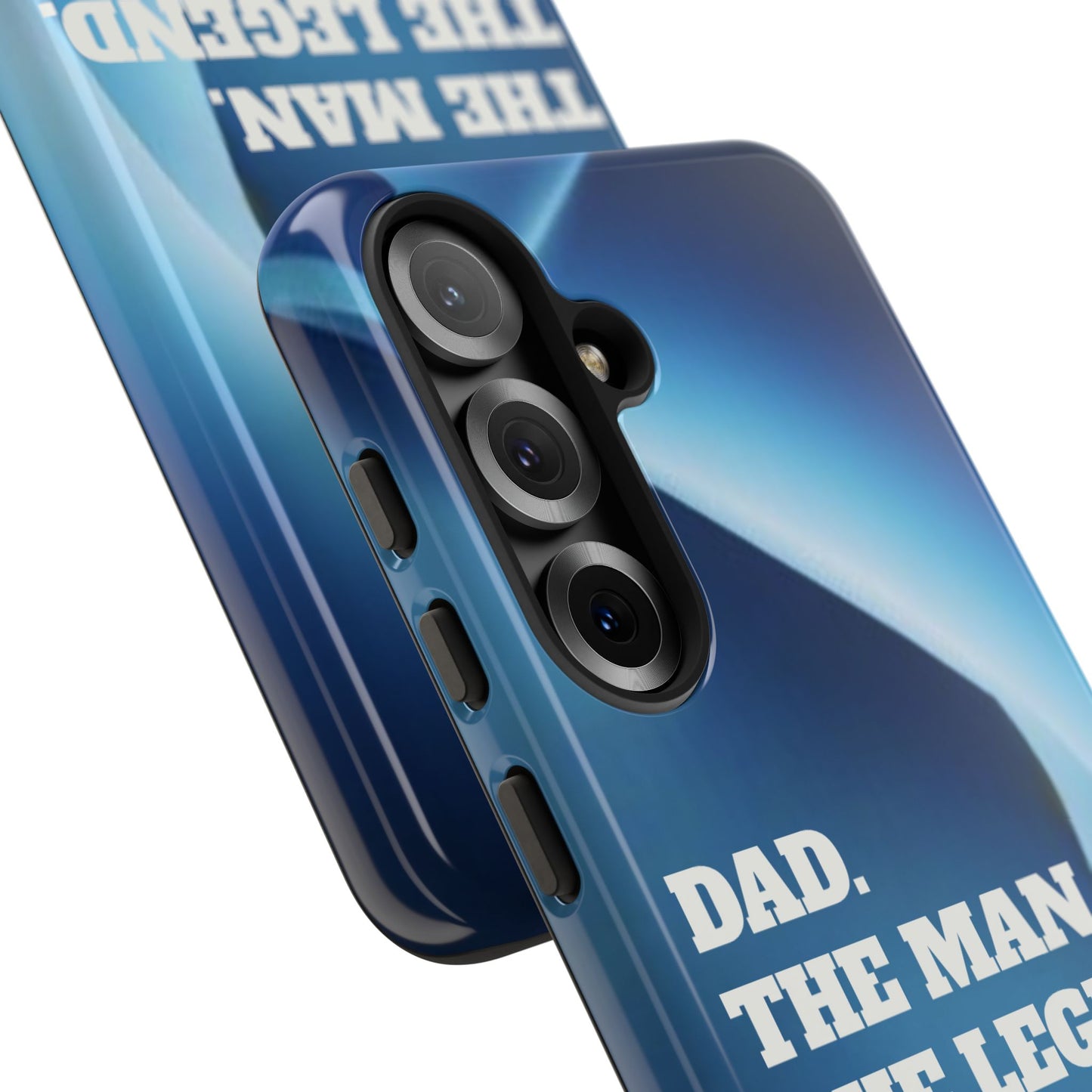 "Dad.  The Man.  The Legend" Mobile Phone Case (blue)