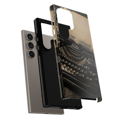 "Fade in. A Writer at the Cusp of Genius" Mobile Phone Case