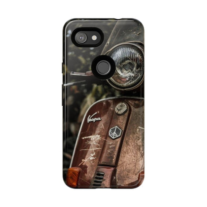 "Vespa. Old Soul, Full Tank" Mobile Phone Case