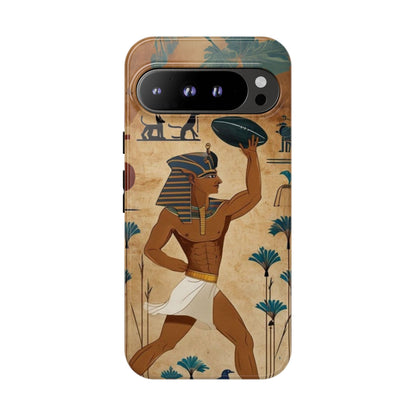 "Tutankhaman Takes the Pass" Mobile Phone Case