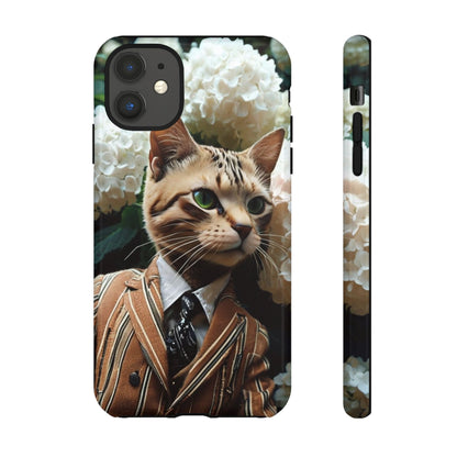 "The Feline Aristocrat" Mobile Phone Case