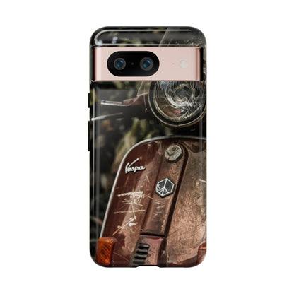 "Vespa. Old Soul, Full Tank" Mobile Phone Case